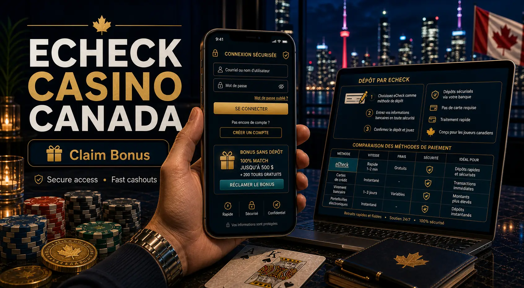 echeck casino canada 2