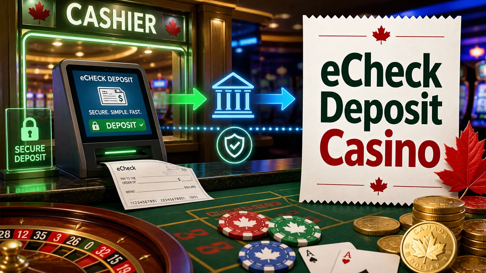 eCheck Deposit Casino Guide content banner